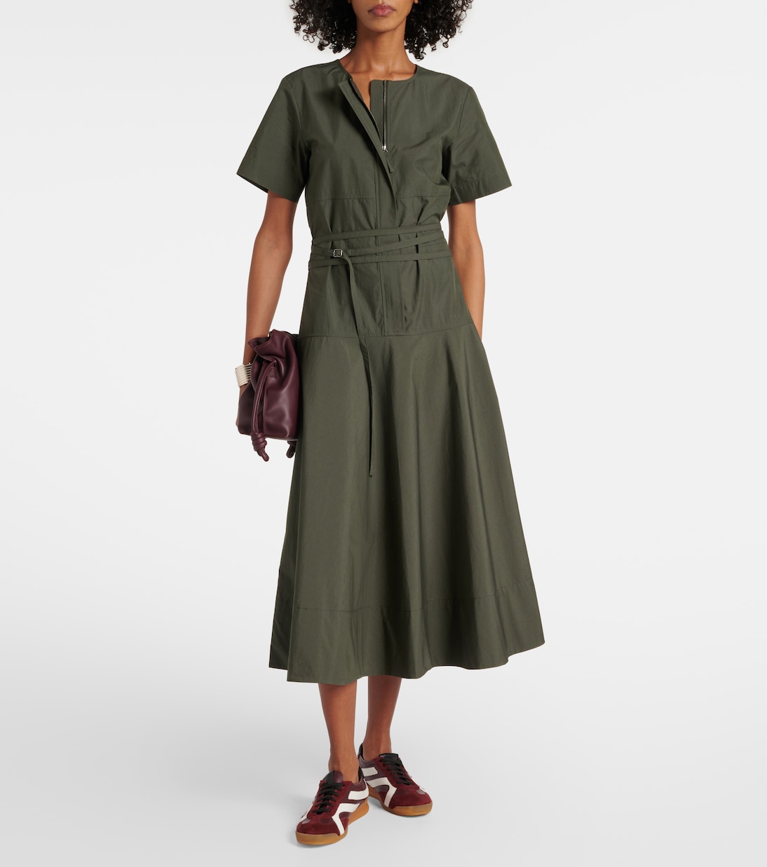 Sneakers Track in pelle con suede | Proenza Schouler