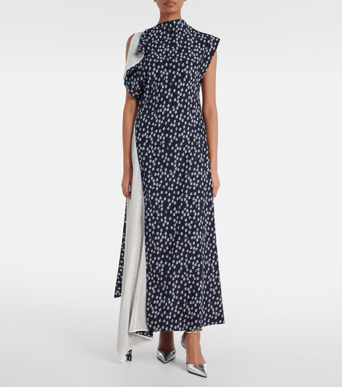 Pumps Slash 85 aus Metalic-Leder | Proenza Schouler