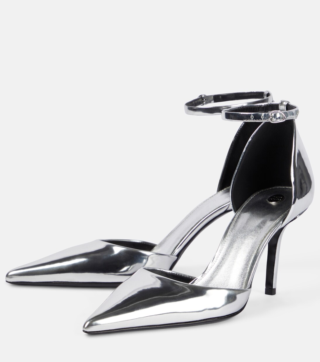 Pumps Slash 85 aus Metalic-Leder | Proenza Schouler