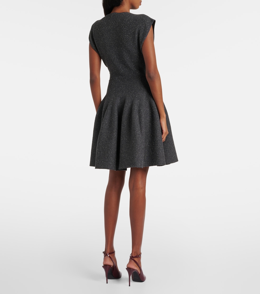 Minikleid Godet aus einem Seidengemisch | Alaïa