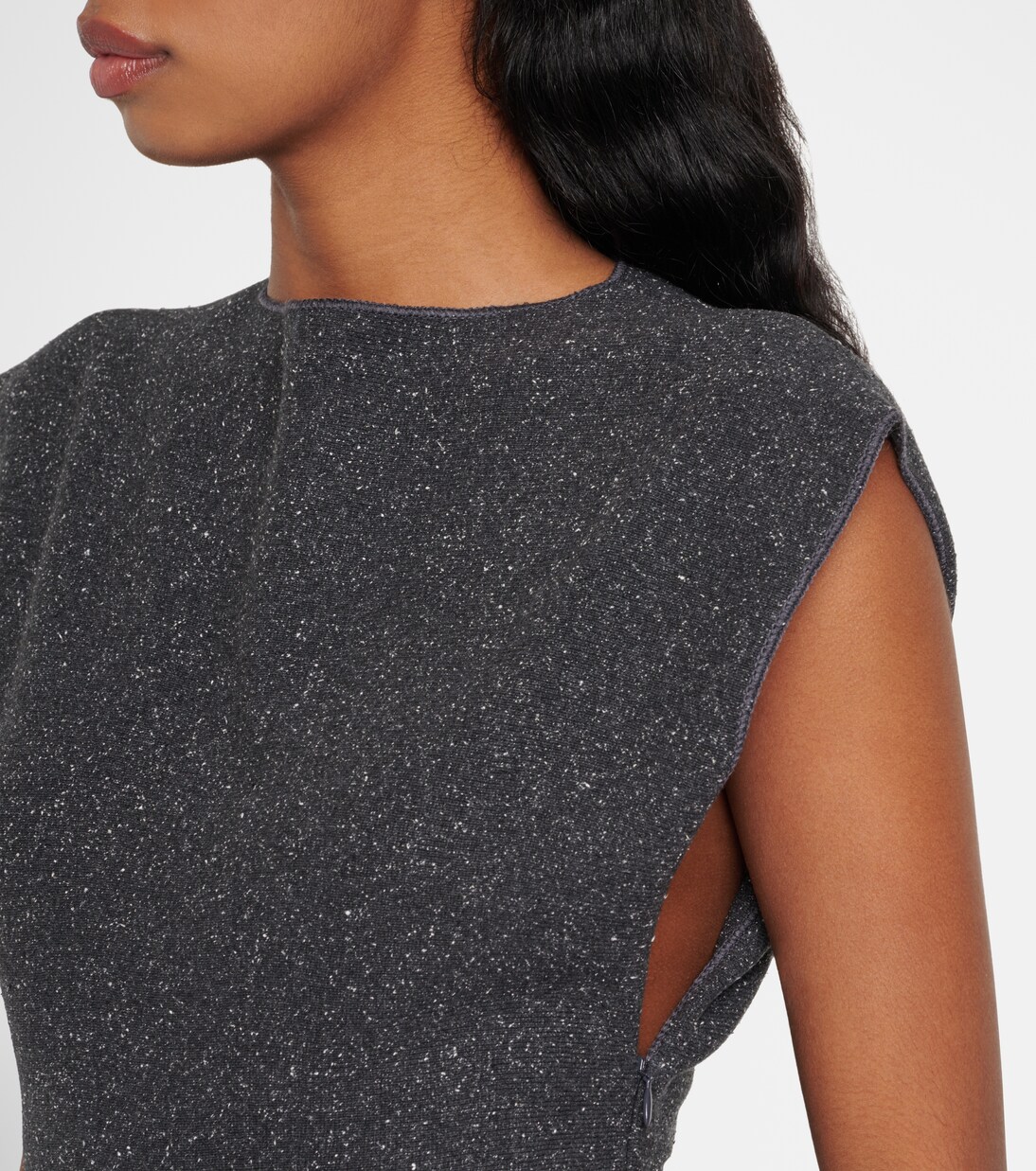 Minikleid Godet aus einem Seidengemisch | Alaïa