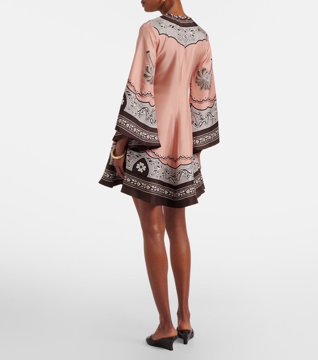 Minikleid Magnifico aus Seiden-Twill | La DoubleJ