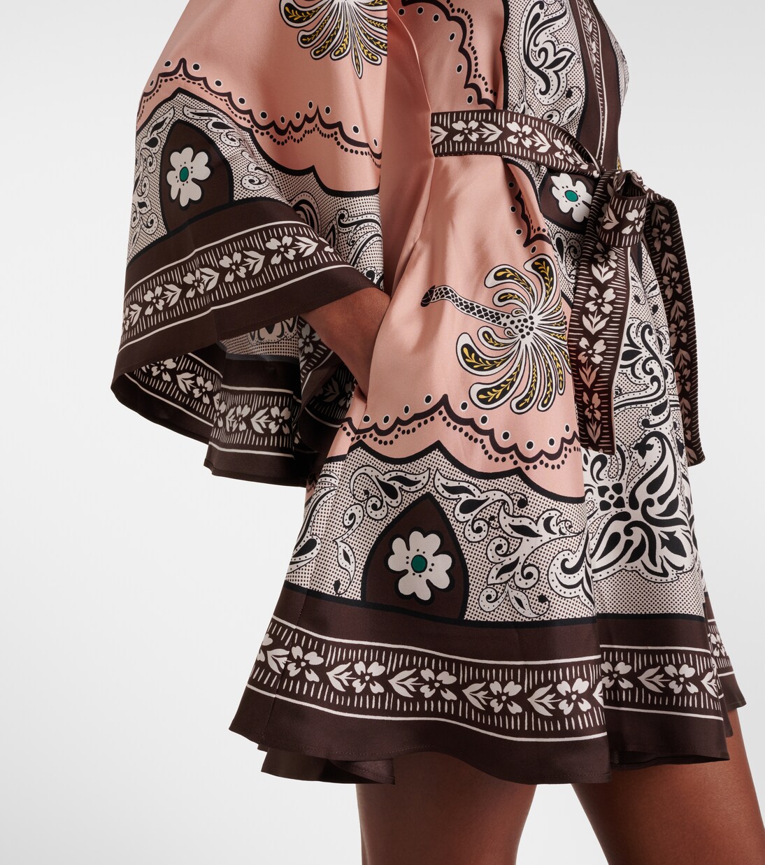 Minikleid Magnifico aus Seiden-Twill | La DoubleJ