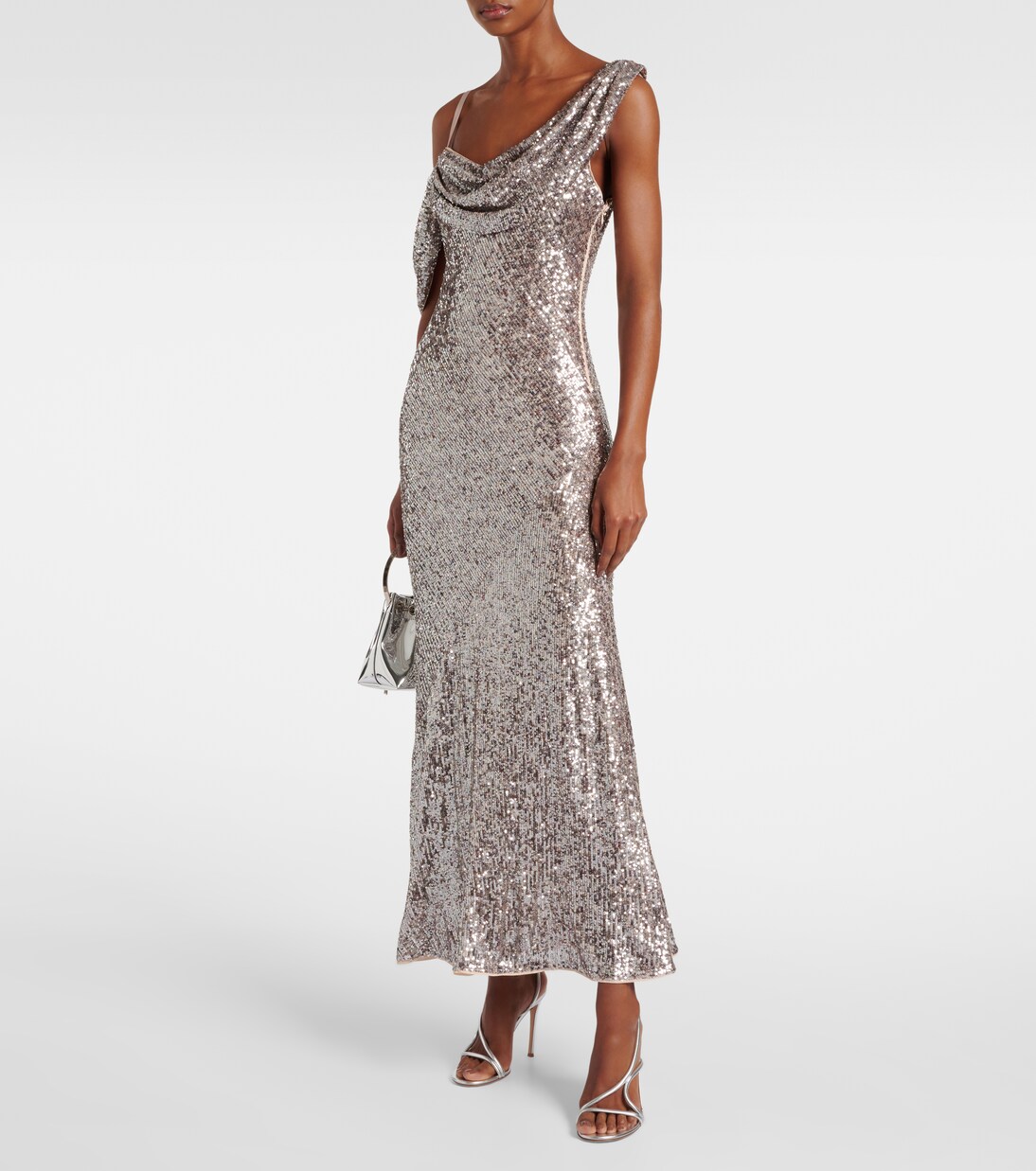 Robe longue Joaquin à sequins | Diane von Furstenberg