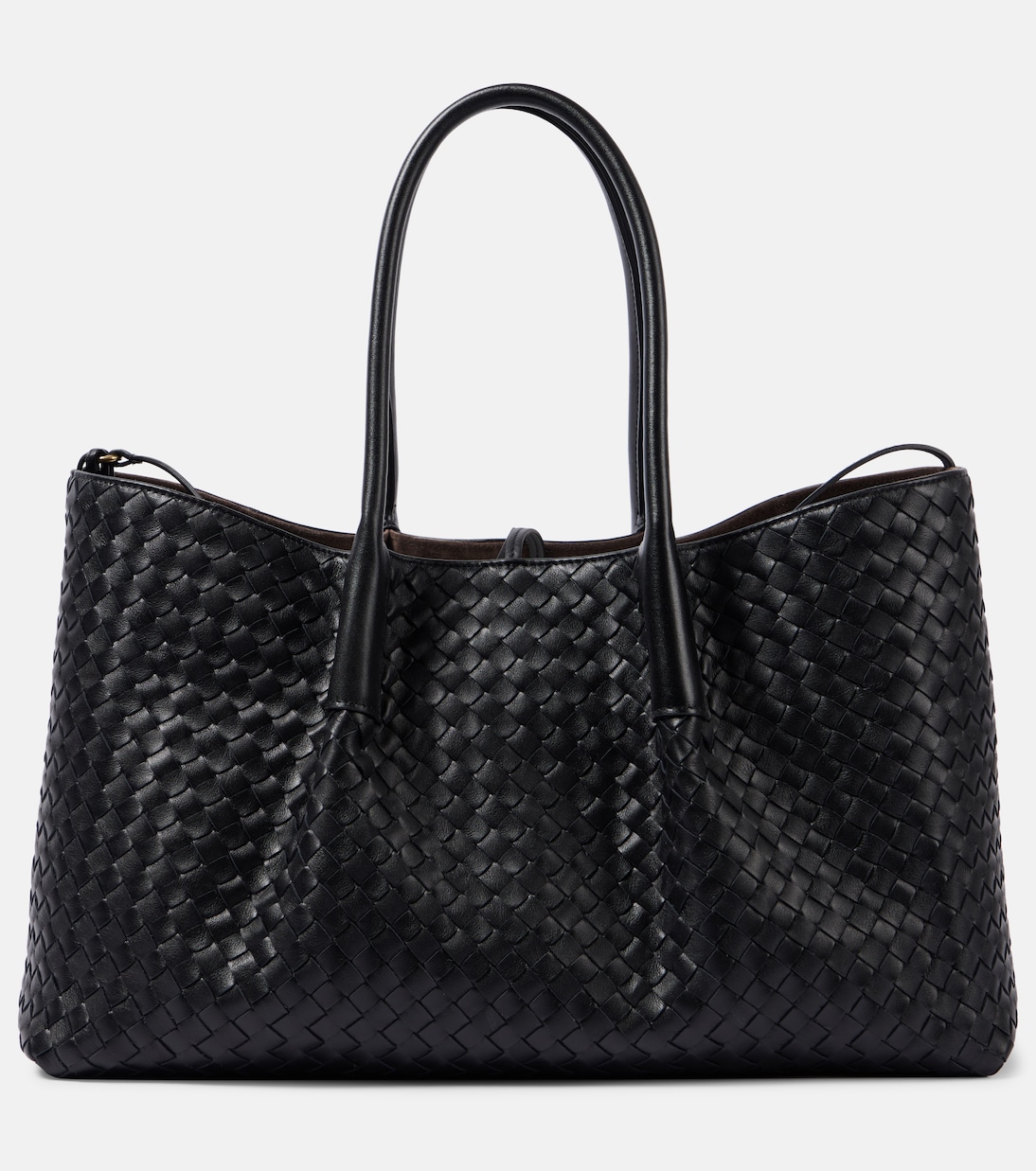 New Tote Intrecciato L号皮革托特包 | Bottega Veneta