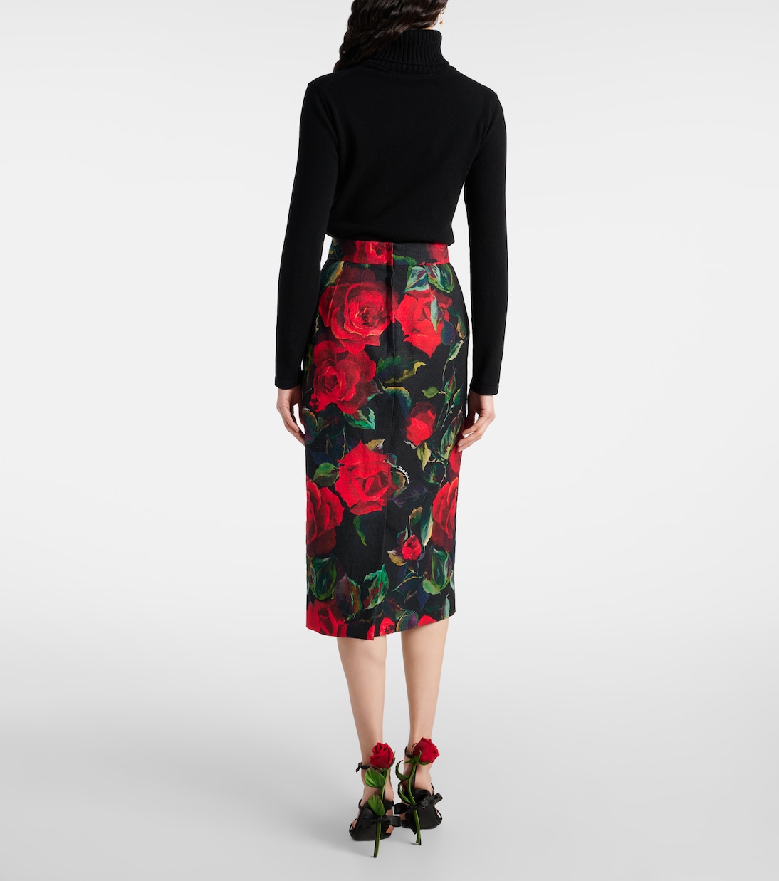 Floral pencil skirt | Dolce&Gabbana
