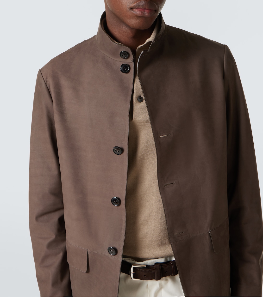 Il Conte leather jacket | Zegna