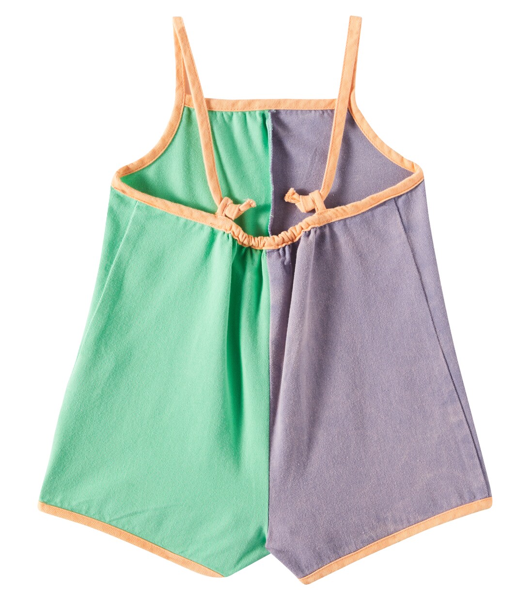 Baby colorblock cotton jumpsuit | Bobo Choses