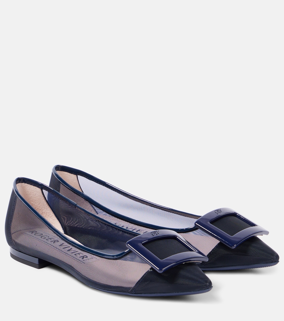 Gommettine mesh ballet flats | Roger Vivier