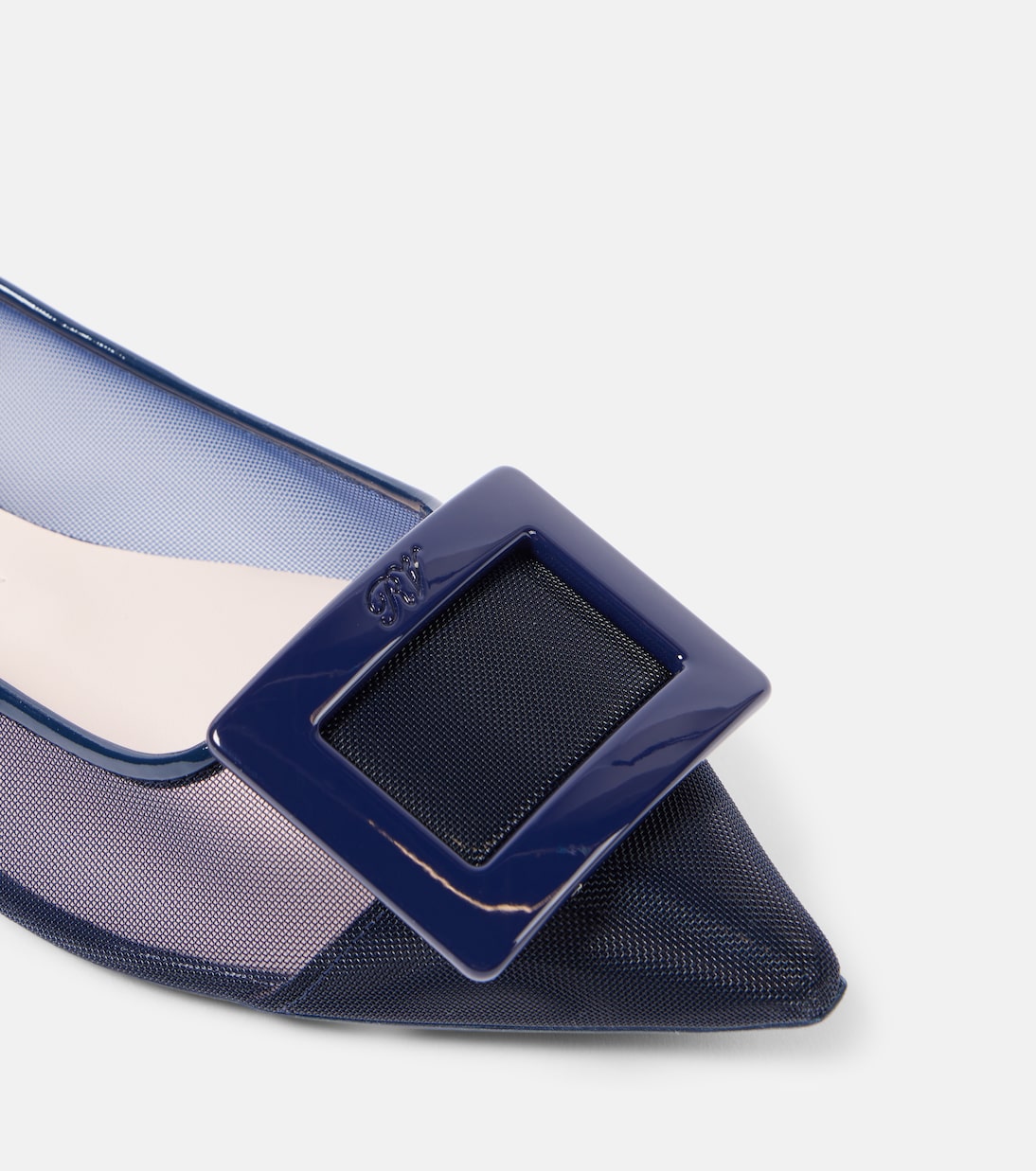 Gommettine mesh ballet flats | Roger Vivier