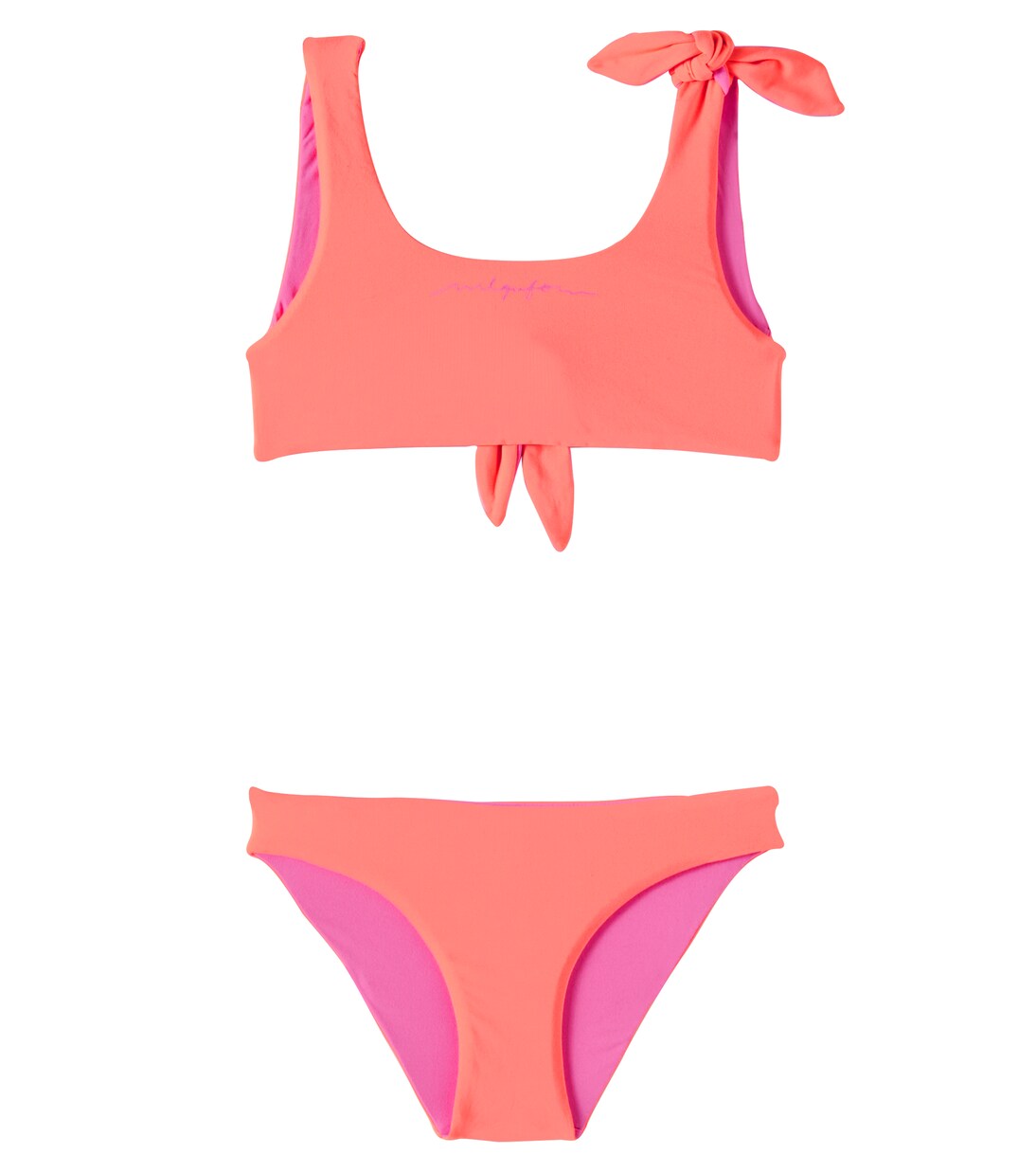 Bow-detail bikini | Il Gufo