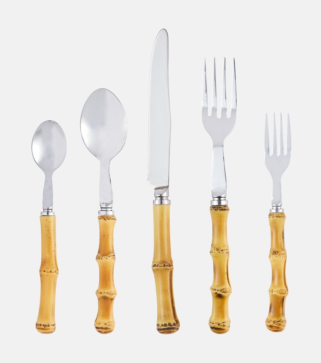 Bamboo 5-piece flatware set | Les-Ottomans