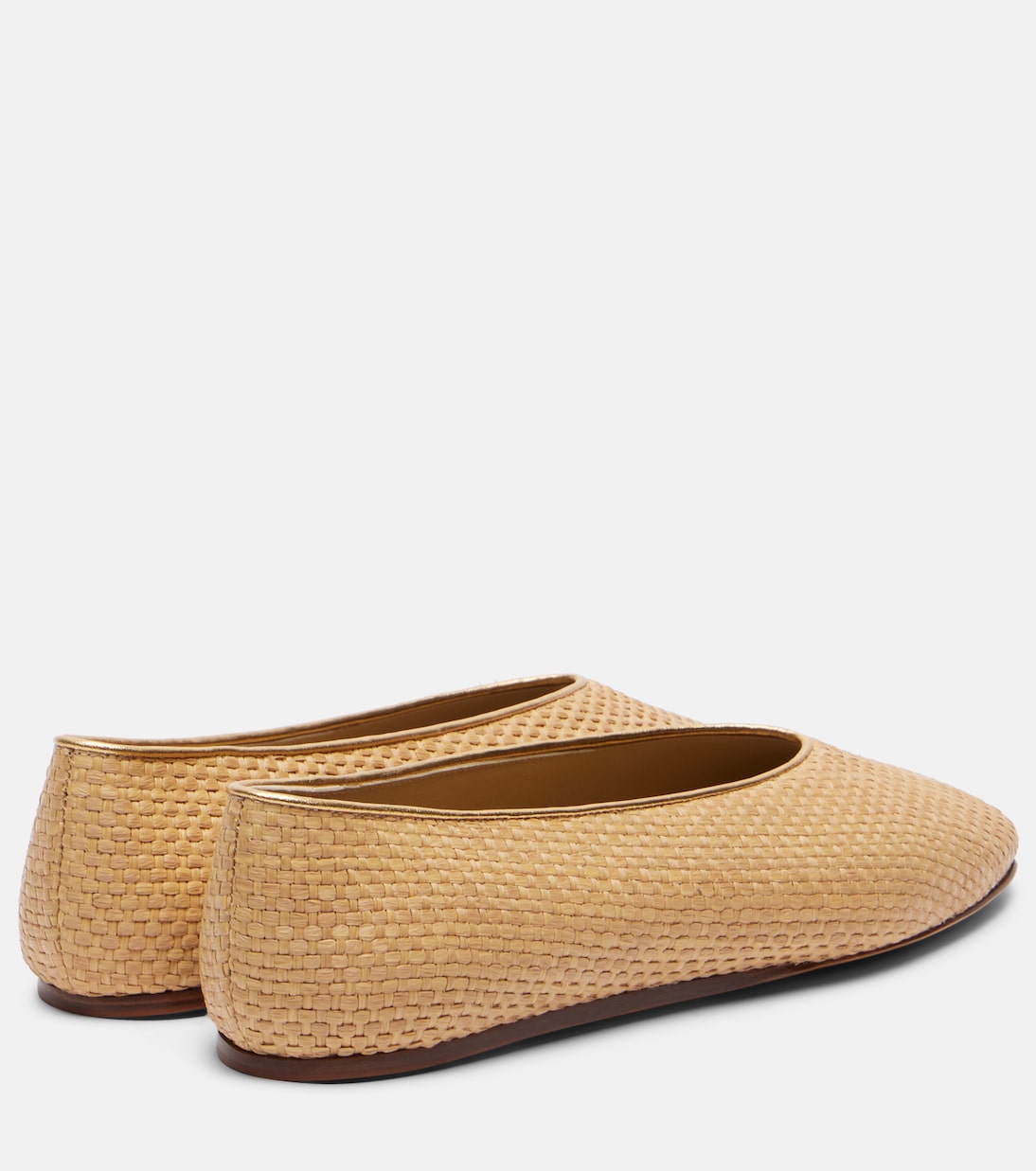 Ballerinas Regency aus Raffiabast | Le Monde Béryl