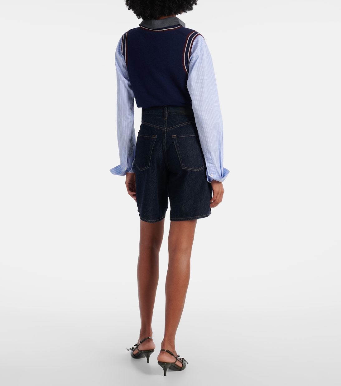 Ayla mid-rise denim shorts | Citizens of Humanity