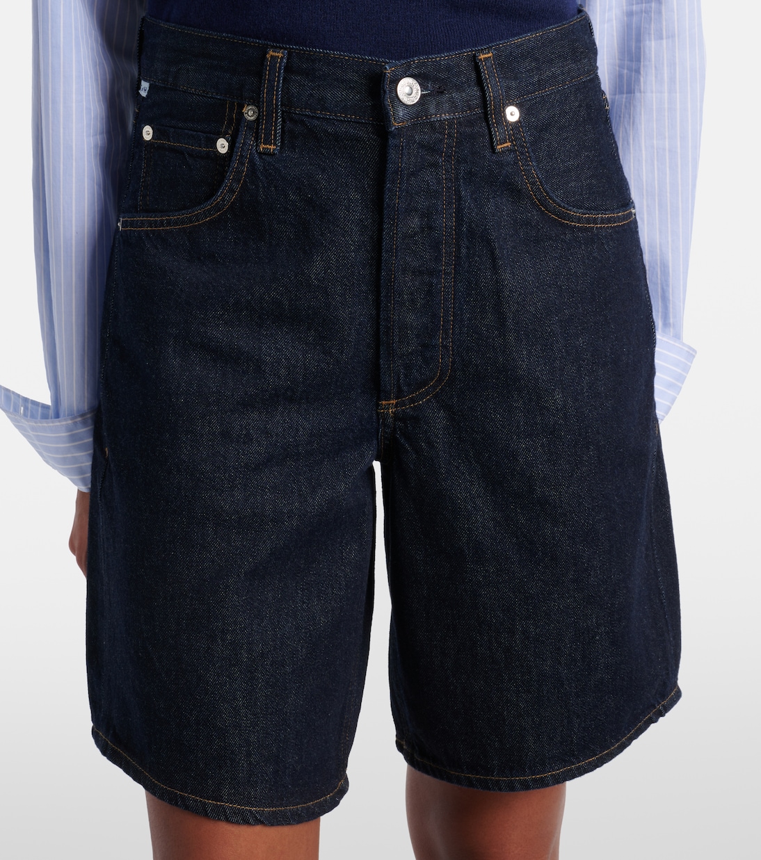 Ayla mid-rise denim shorts | Citizens of Humanity