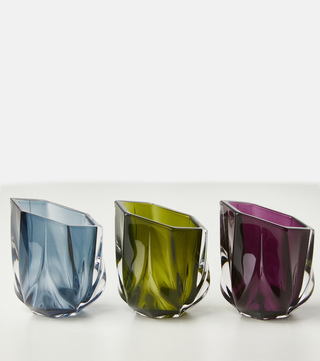 Shimmer crystal tealight holder | Zaha Hadid Design