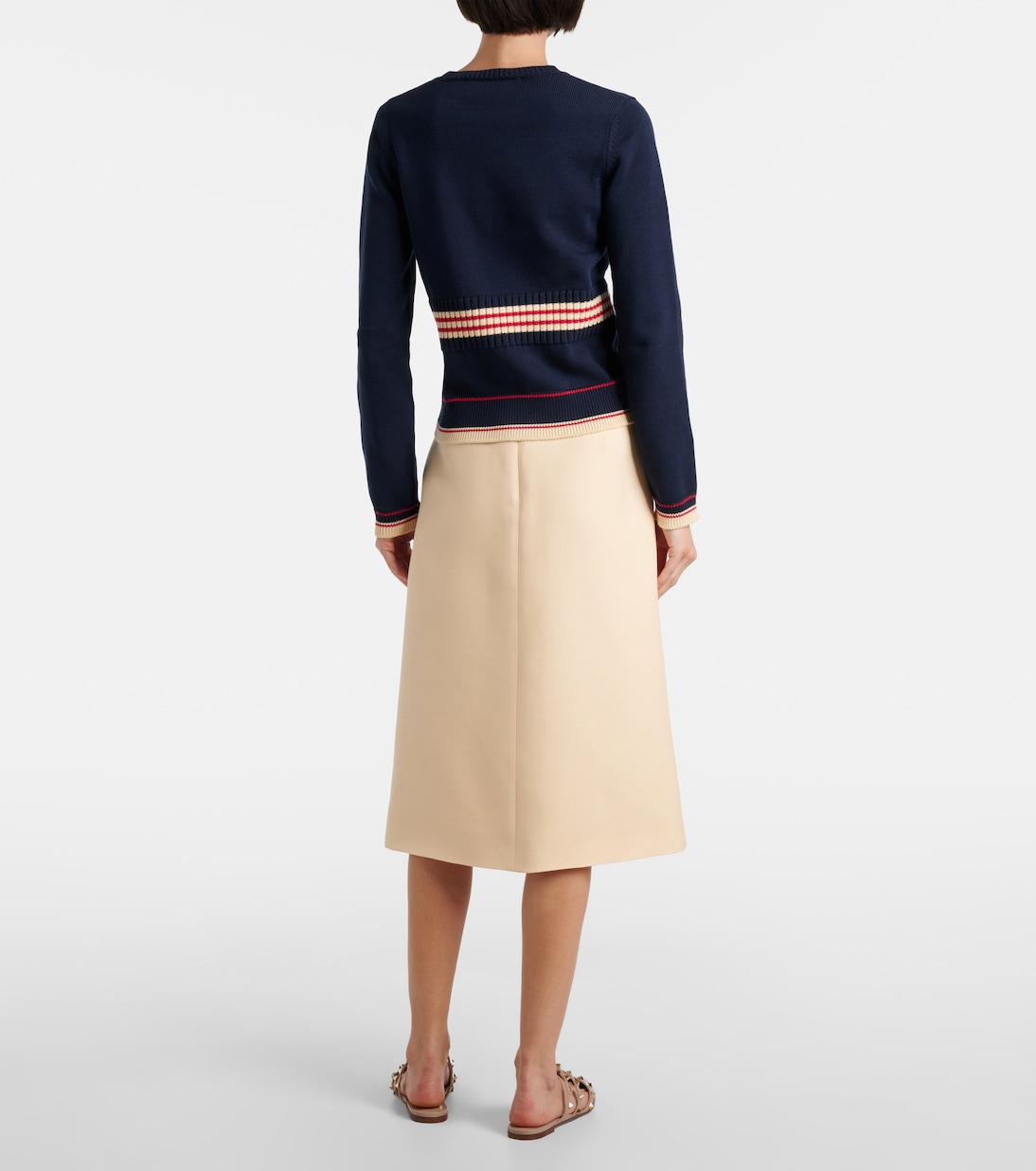 Chez Valentino cotton sweater | Valentino