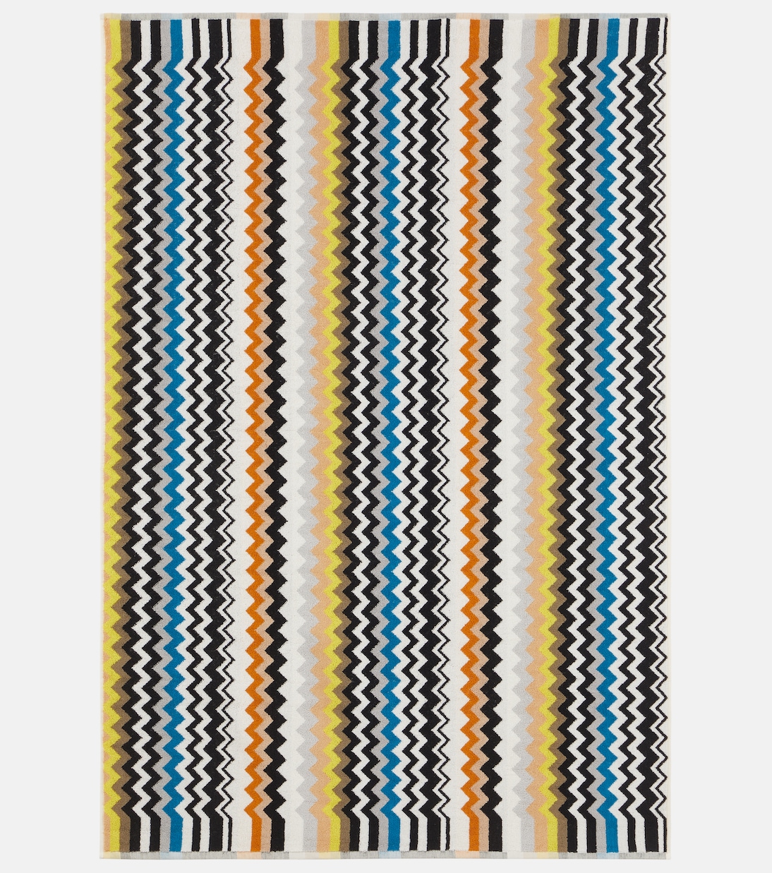 Best set of 5 zigzag cotton terry towels  | Missoni