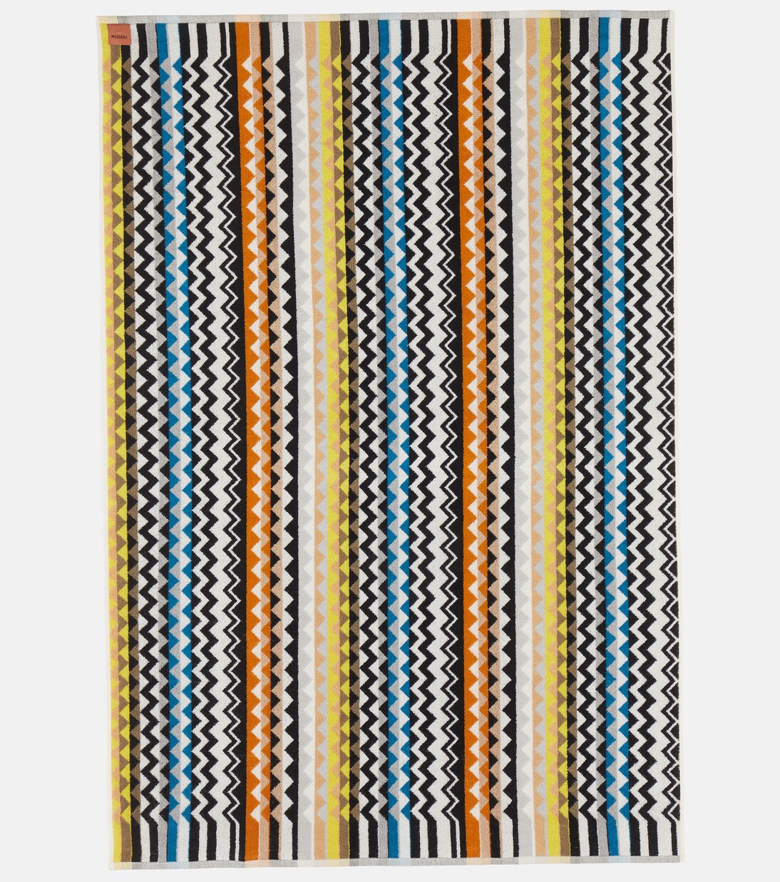 Best set of 5 zigzag cotton terry towels  | Missoni