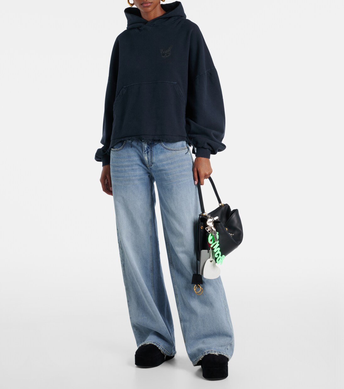 Plateau-Slippers Alaska aus Veloursleder | Balenciaga