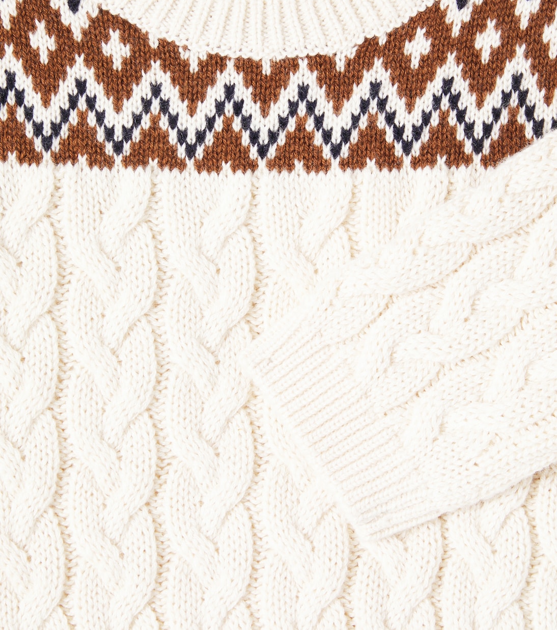 Baby Pullover Joshua aus Wolle und Baumwolle  | Bonpoint