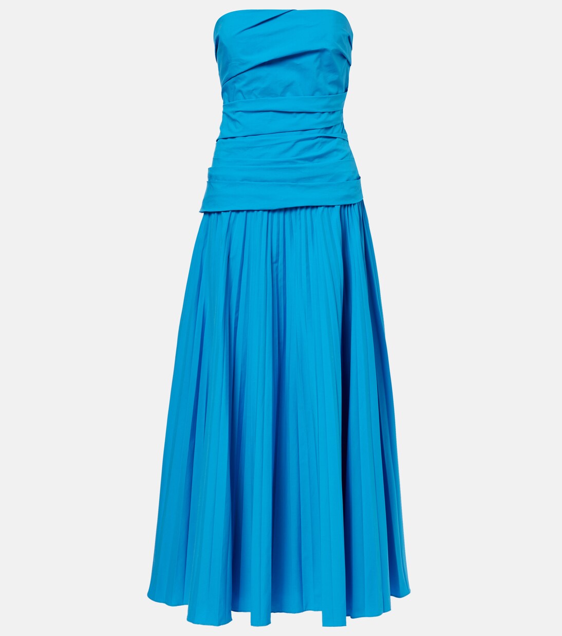 Robe midi Arie en coton mélangé | Simkhai