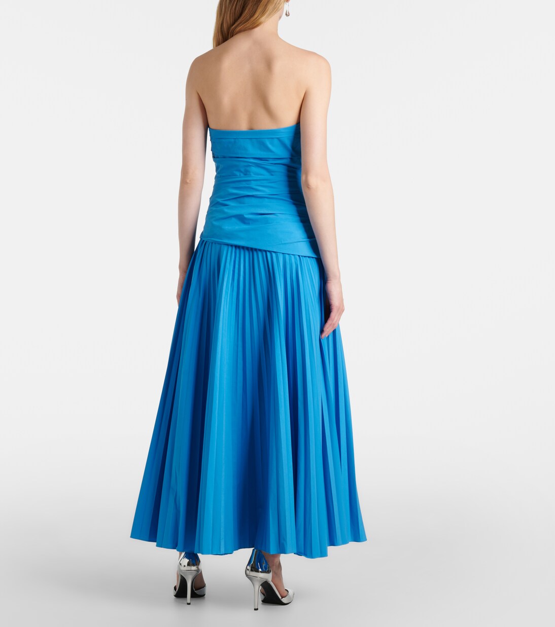 Robe midi Arie en coton mélangé | Simkhai