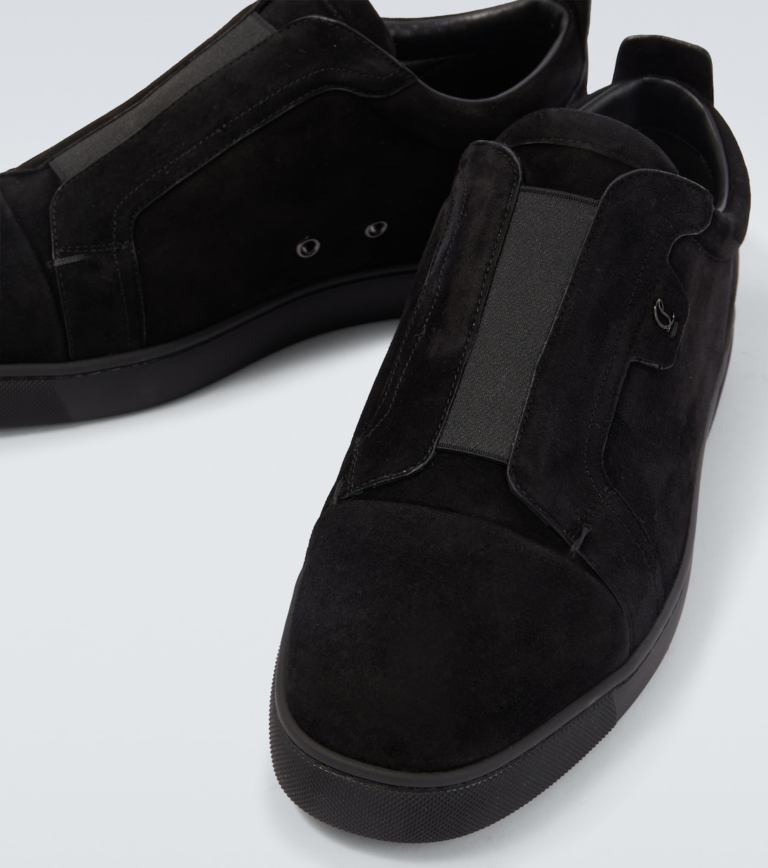 St Louis suede slip-on sneakers | Christian Louboutin