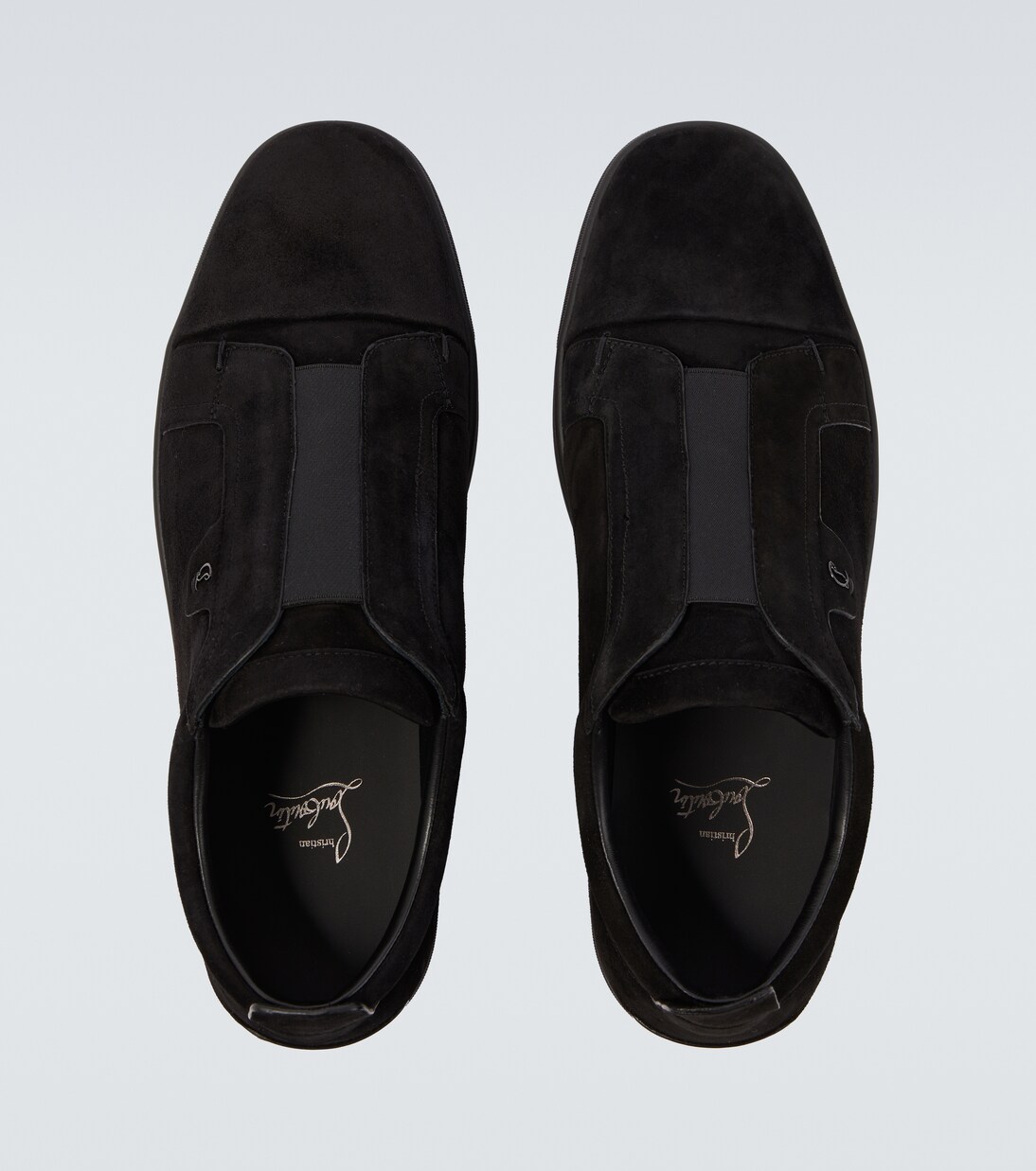 St Louis suede slip-on sneakers | Christian Louboutin
