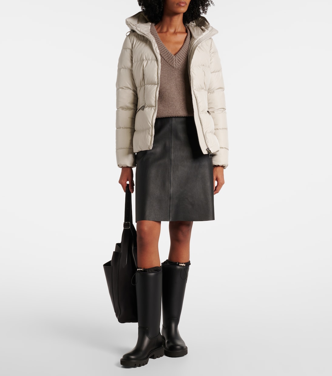 Avoce hooded down jacket | Moncler