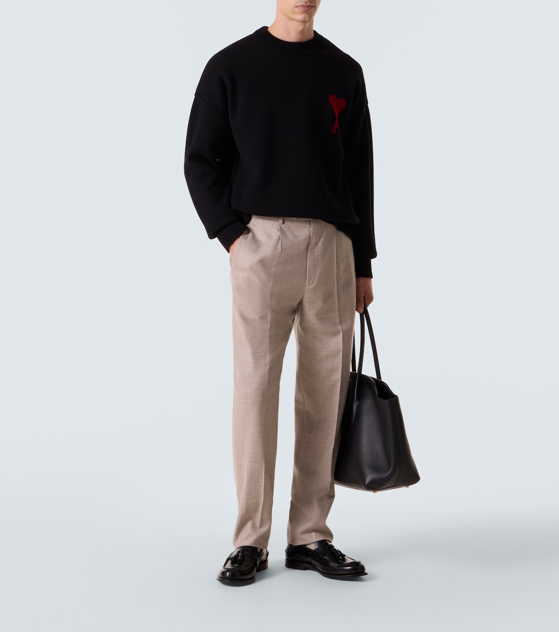 Pullover Ami de Cœur aus Schurwolle | Ami Paris