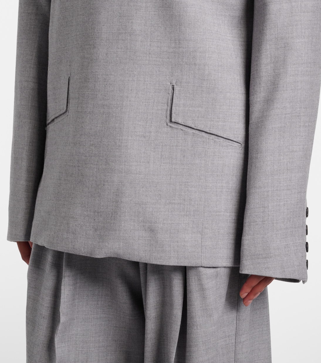 Top aus einem Wollgemisch | Entire Studios