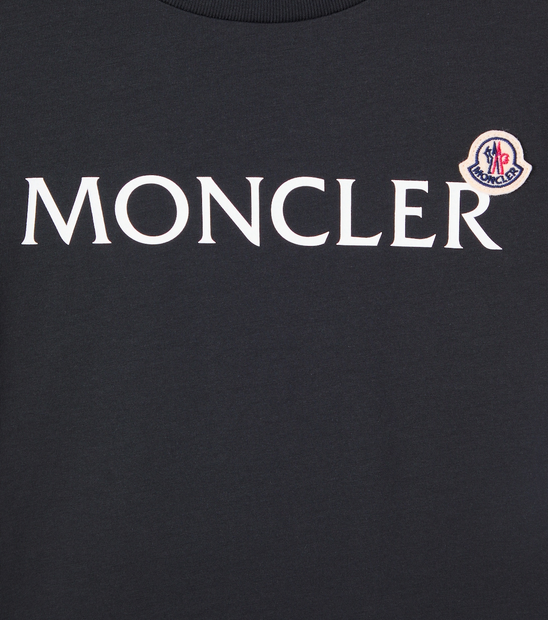 Logo cotton jersey T-shirt | Moncler Enfant