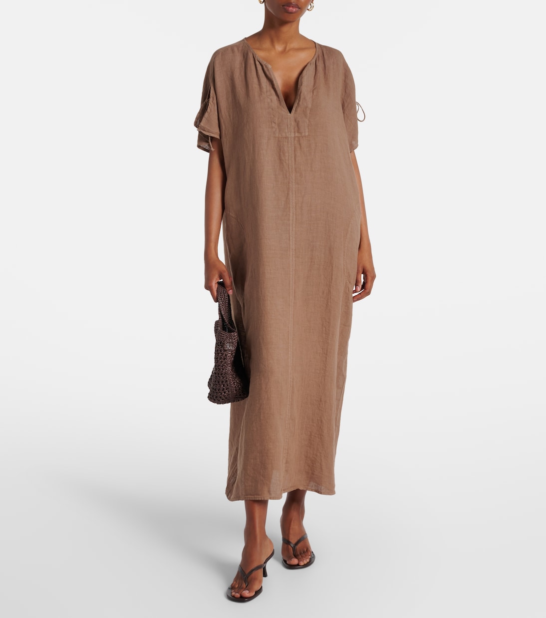 Caftano Maeve in lino | Velvet