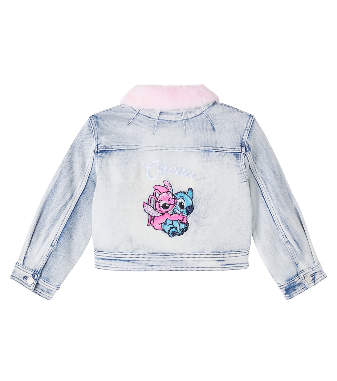 X Disney® Jeansjacke mit Kristallen | Monnalisa