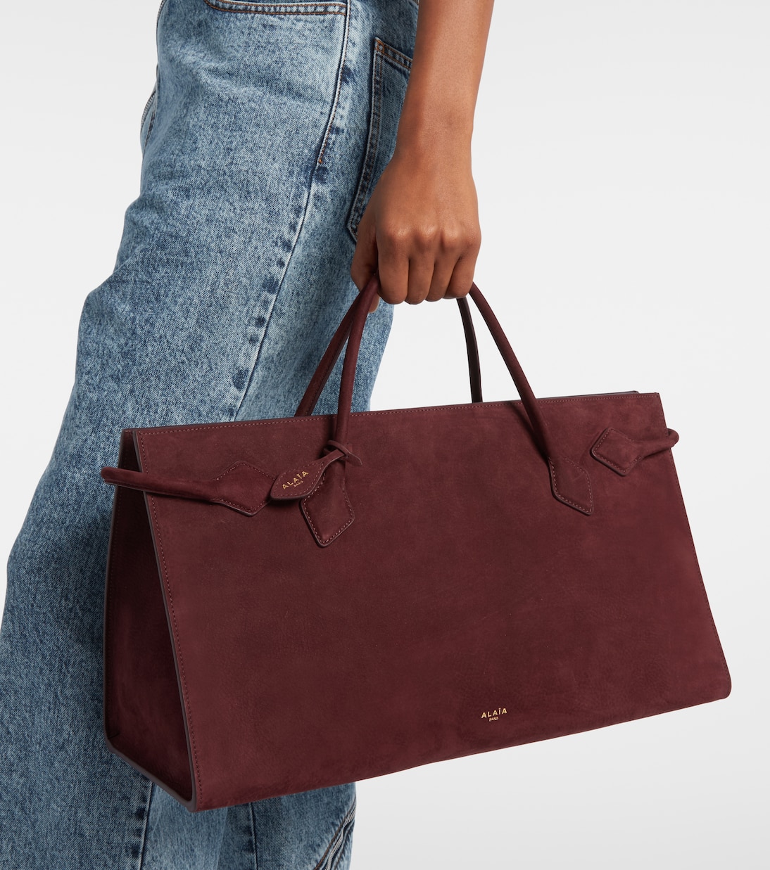 Sac Le Teckel Large en cuir | Alaïa