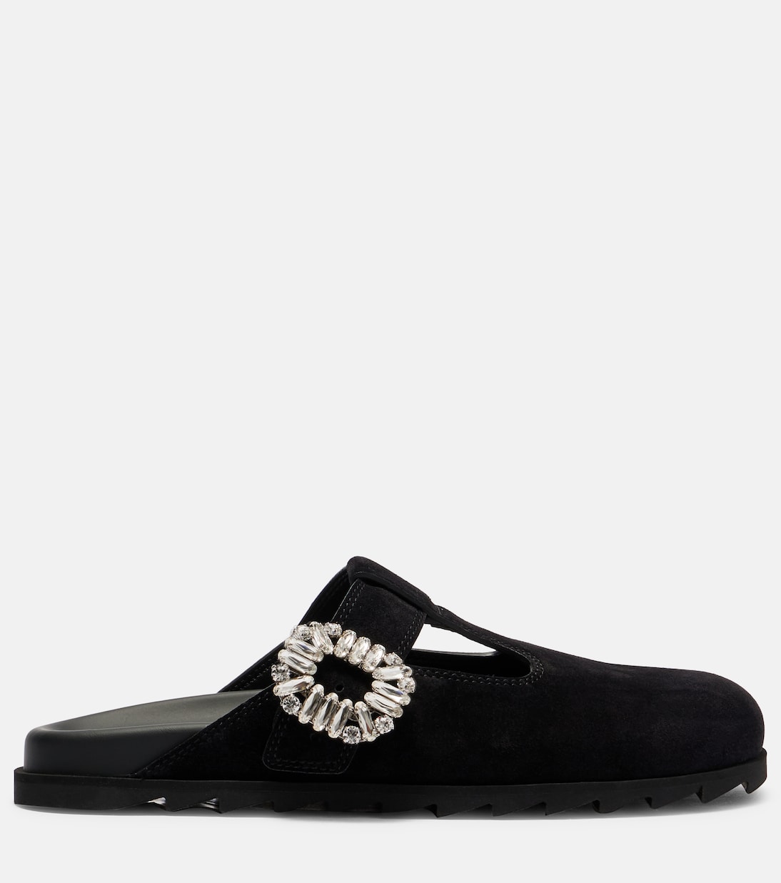 Slippers Slidy Viv' aus Veloursleder | Roger Vivier