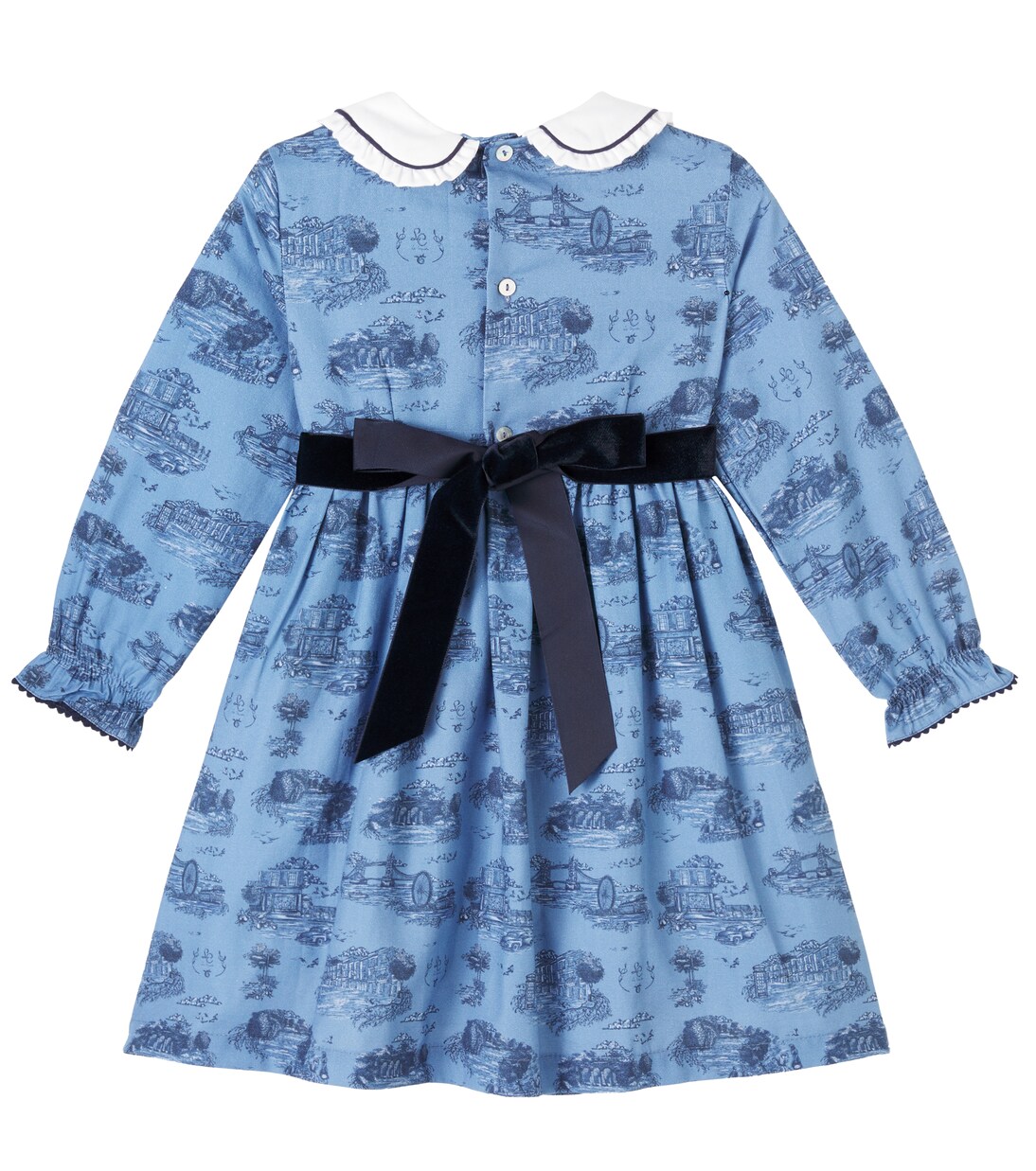 Abito Helena in cotone con stampa | La Coqueta