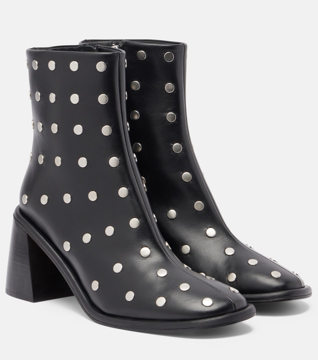 Kima 80 studded leather ankle boots | Souliers Martinez