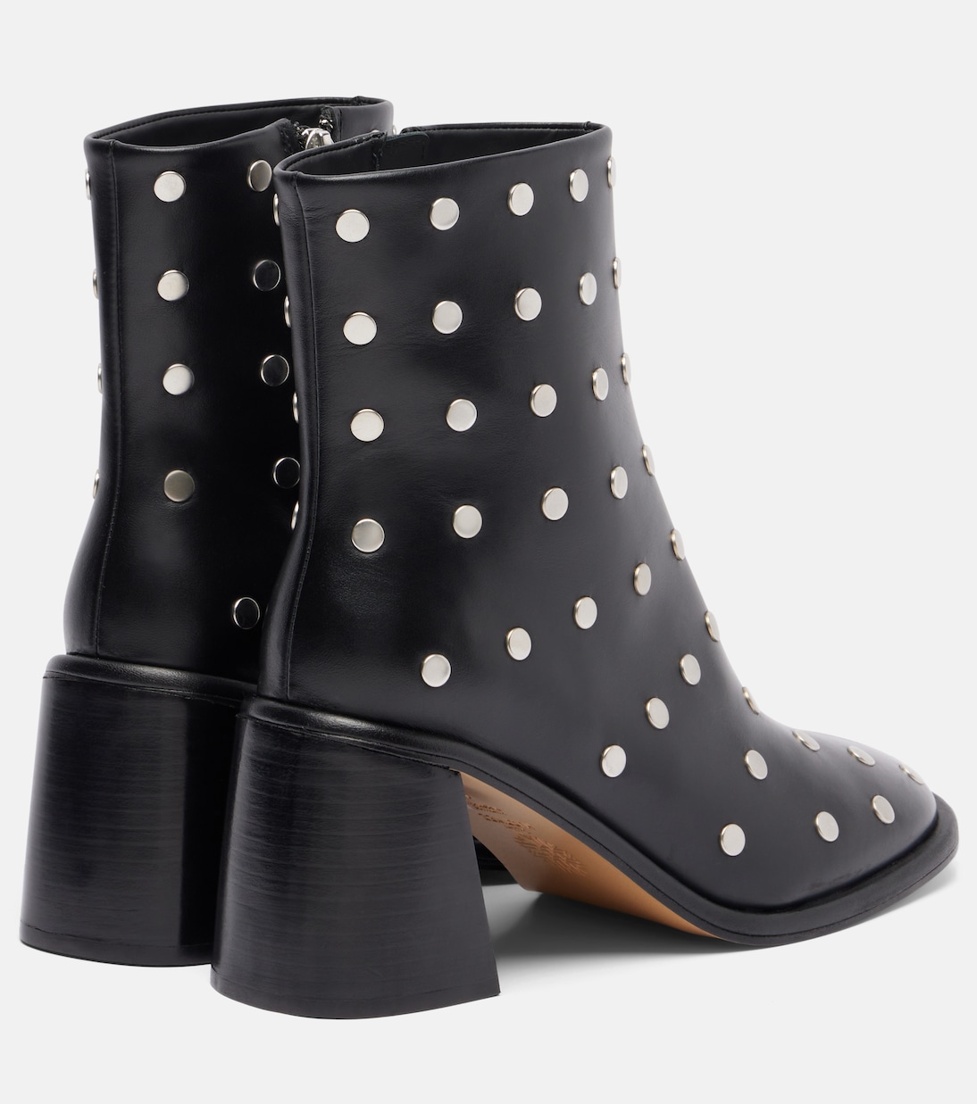 Kima 80 studded leather ankle boots | Souliers Martinez