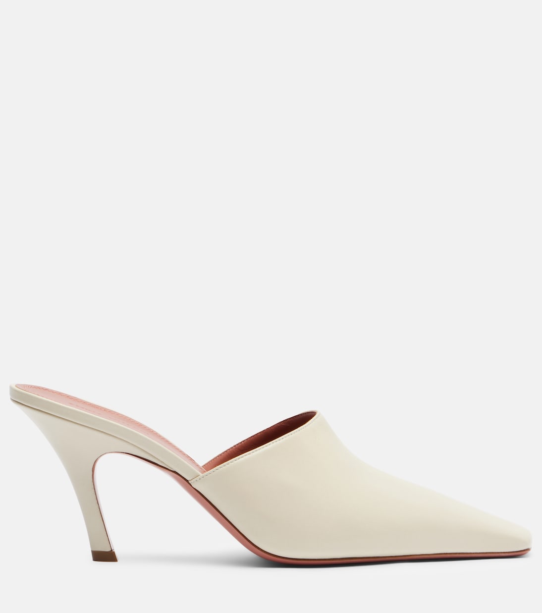 Jamie 80 leather mules | Amina Muaddi