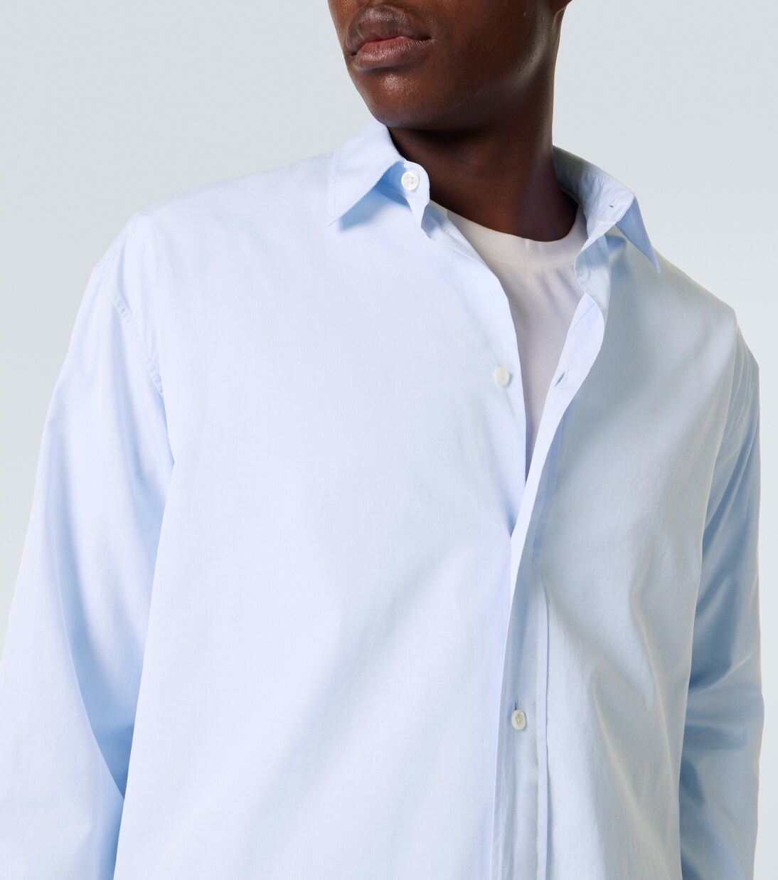 Granada cotton chambray shirt | The Row