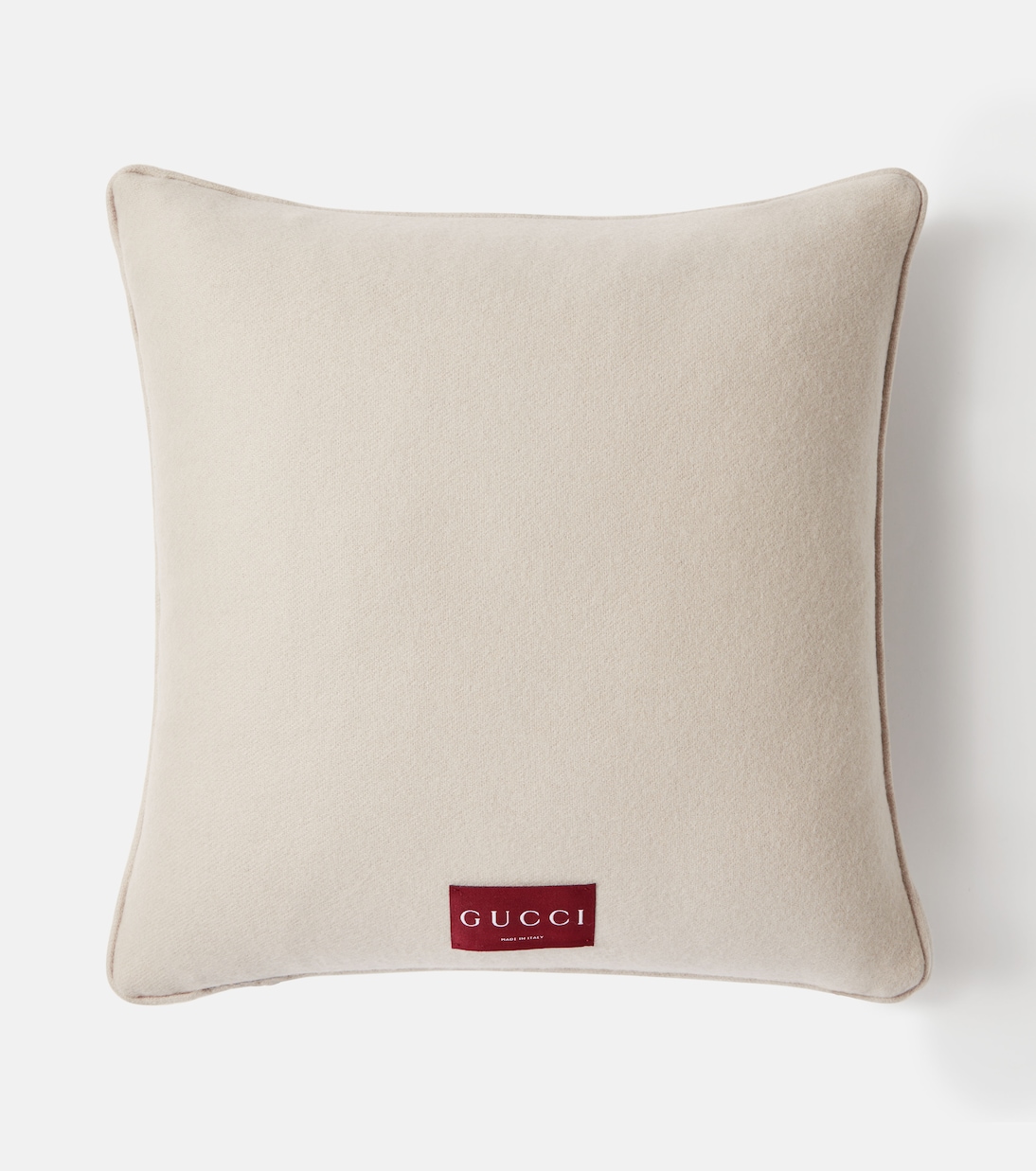 GG jacquard wool and cashmere cushion | Gucci