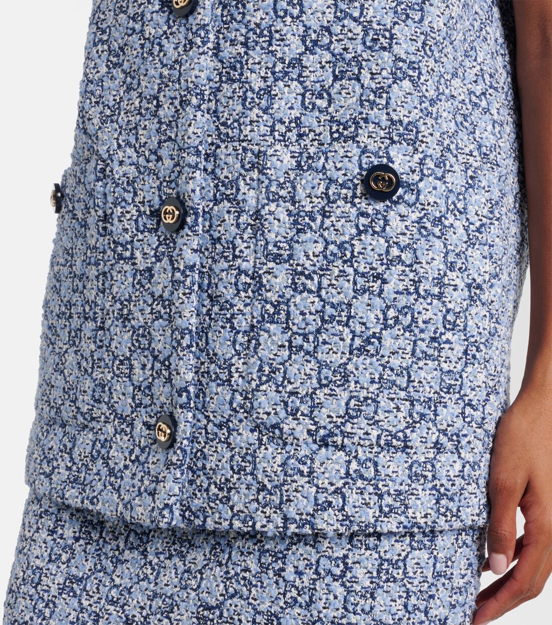 GG tweed vest | Gucci
