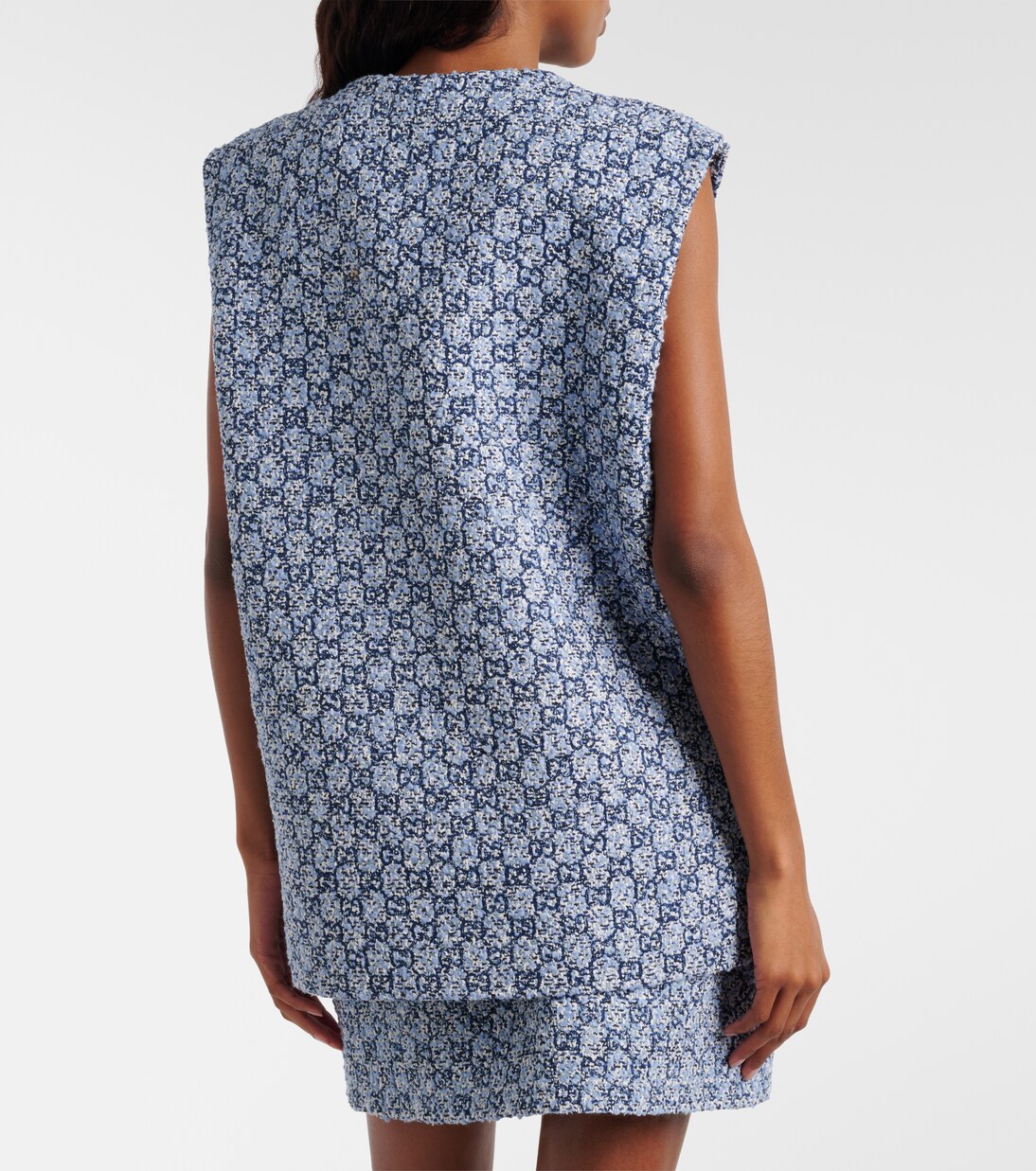 GG tweed vest | Gucci