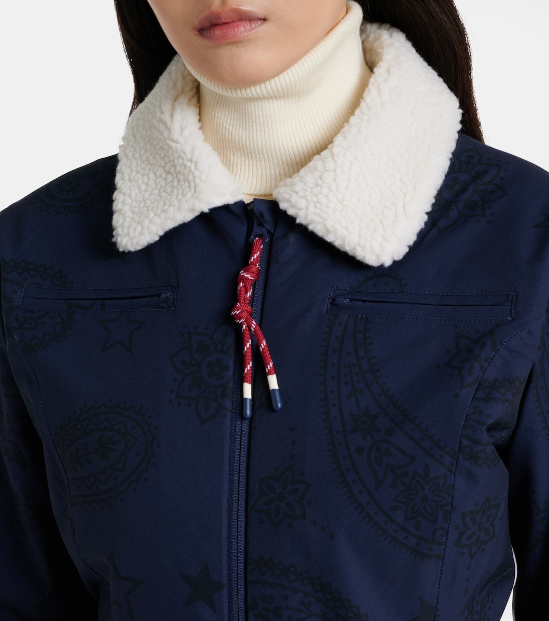 Paisley ski suit | The Upside