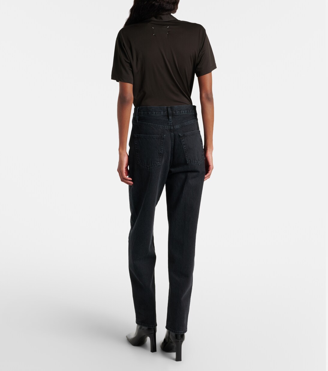 The Neat mid-rise straight jeans | Frame