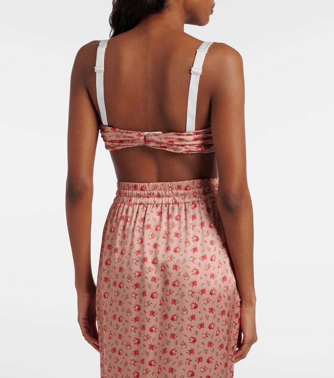 Bedruckter BH aus Seidensatin | Dolce&Gabbana