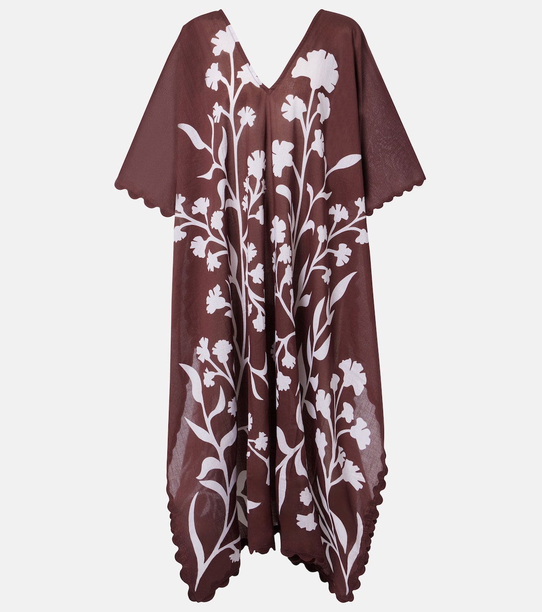 Floral cotton kaftan | Juliet Dunn