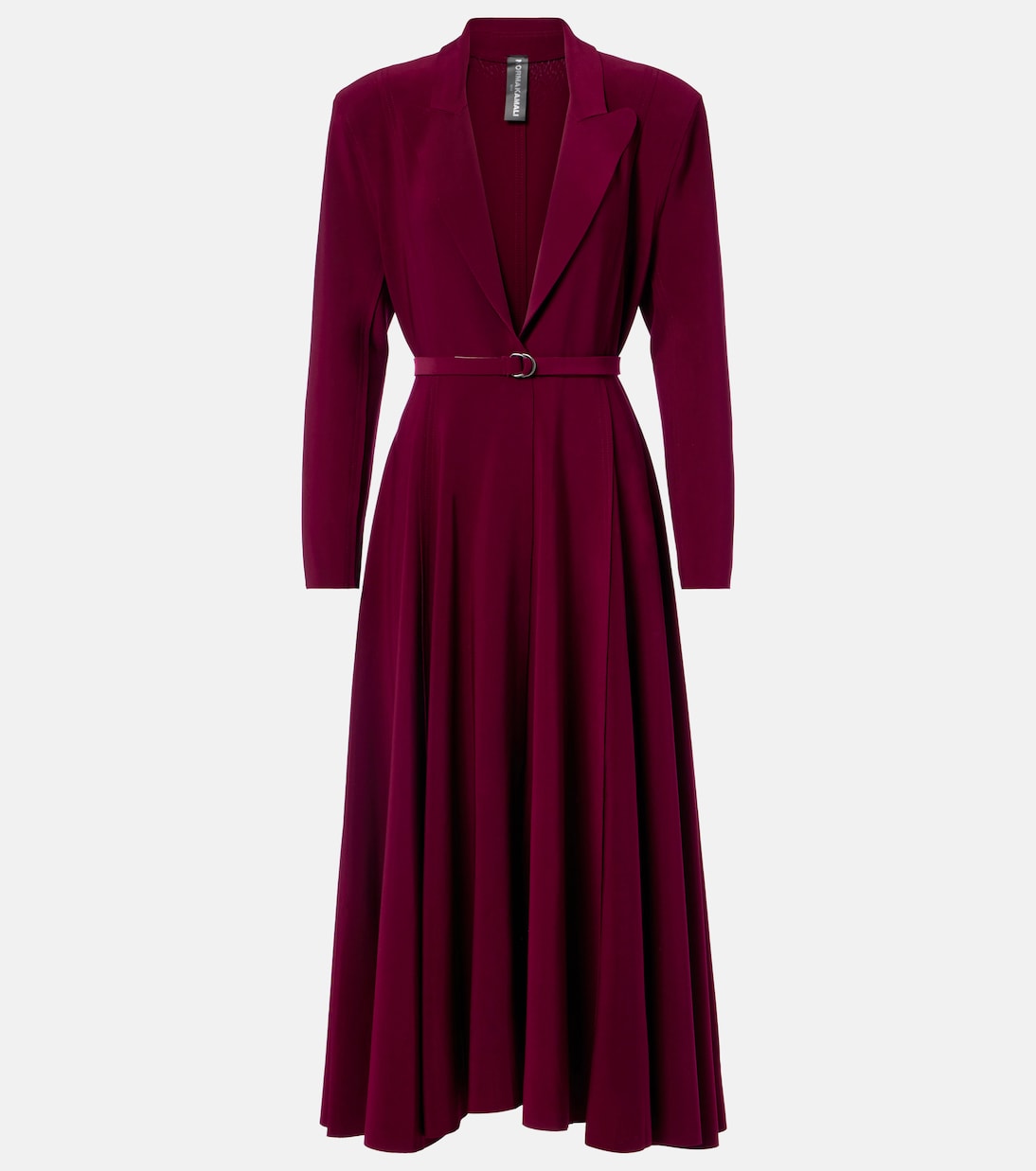 Belted midi dress | Norma Kamali